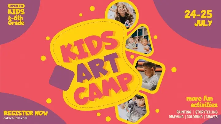 Kids Art Camp - Oaks Church event